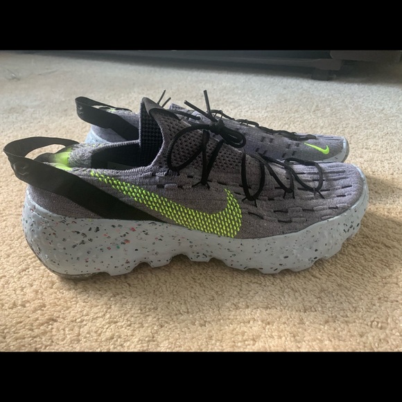 Nike Space Hippie 04 Grey Volt Size 14 M, 16.5 W - Picture 1 of 6